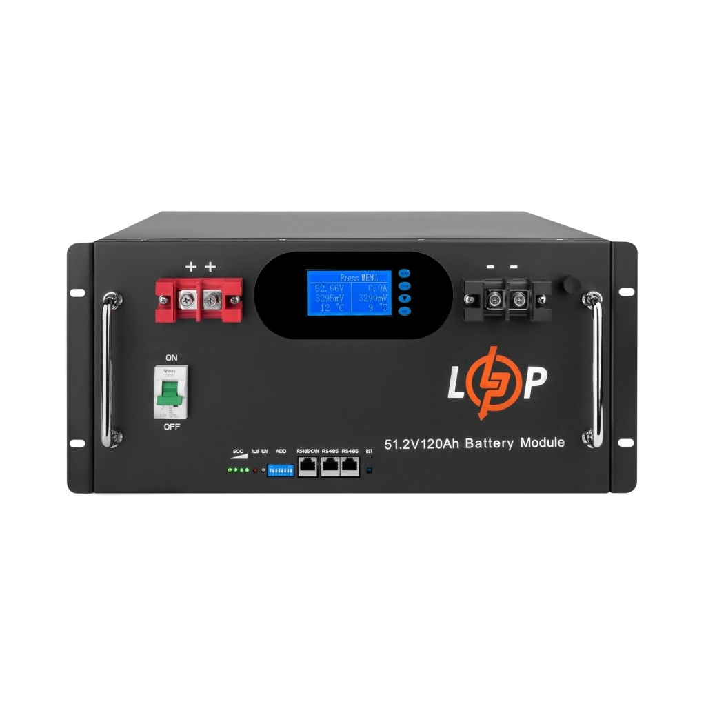 Батарея LiFePo4 LogicPower 51.2V - 120Ah (6000Wh) (30385) - фото 1