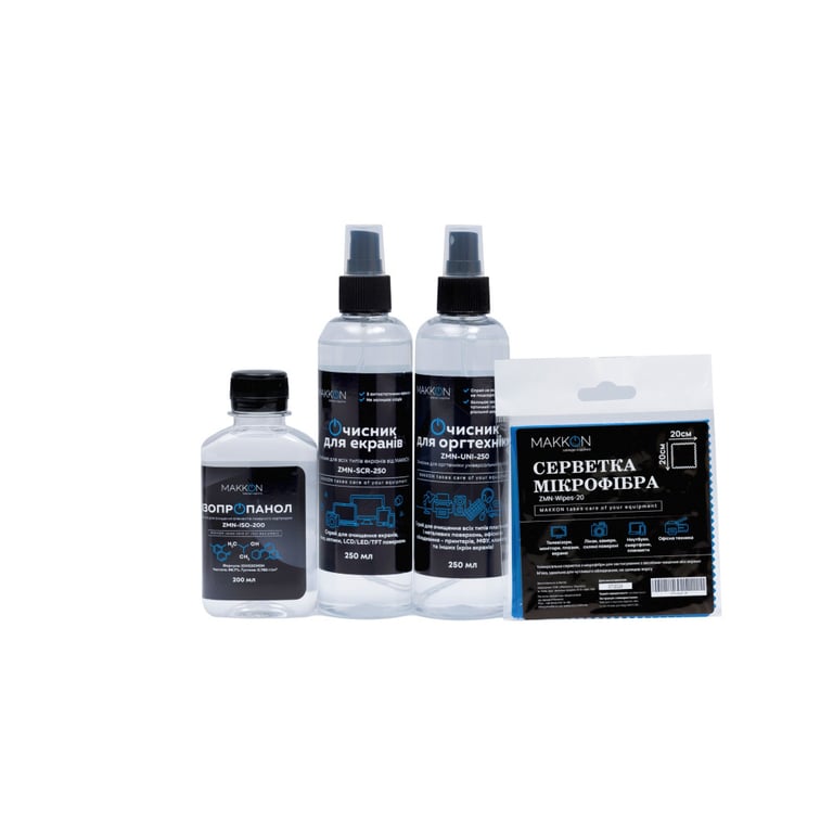 Рідина для очистки Makkon ISOPROPANOL 99.7, 200ml (ZMN-ISO-200) - фото 2