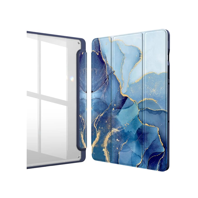 Чохол до планшета BeCover Soft Edge TPU Xiaomi Redmi Pad SE 8.7" Blue Marble (712572) - фото 3