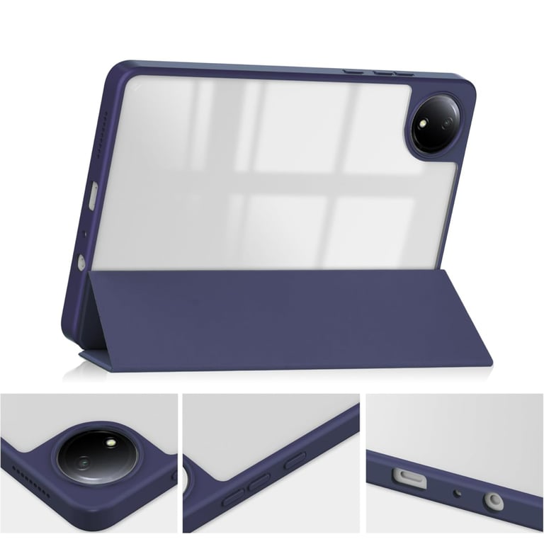 Чохол до планшета BeCover Soft Edge TPU Xiaomi Redmi Pad SE 8.7" Blue Marble (712572) - фото 6