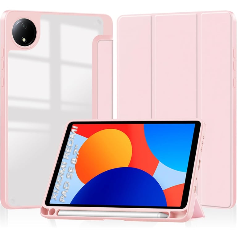 Чохол до планшета BeCover Soft Edge TPU Xiaomi Redmi Pad SE 8.7" Pink (712570) - фото 1