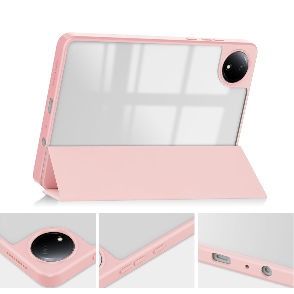 Чохол до планшета BeCover Soft Edge TPU Xiaomi Redmi Pad SE 8.7" Pink (712570) - фото 3 Чохол до планшета BeCover Soft Edge TPU Xiaomi Redmi Pad SE 8.7" Pink (712570) - фото 3