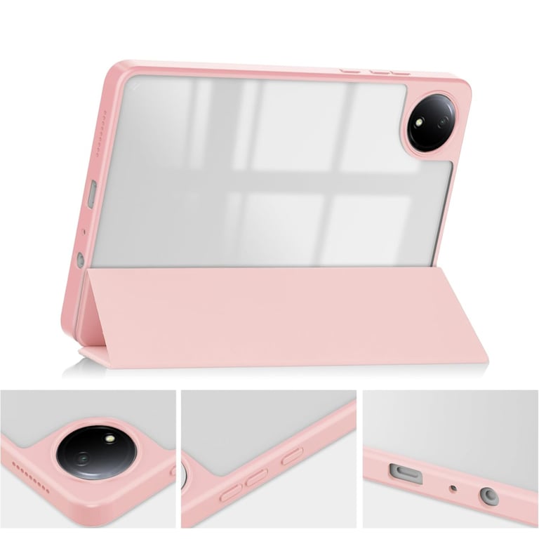 Чохол до планшета BeCover Soft Edge TPU Xiaomi Redmi Pad SE 8.7" Pink (712570) - фото 3