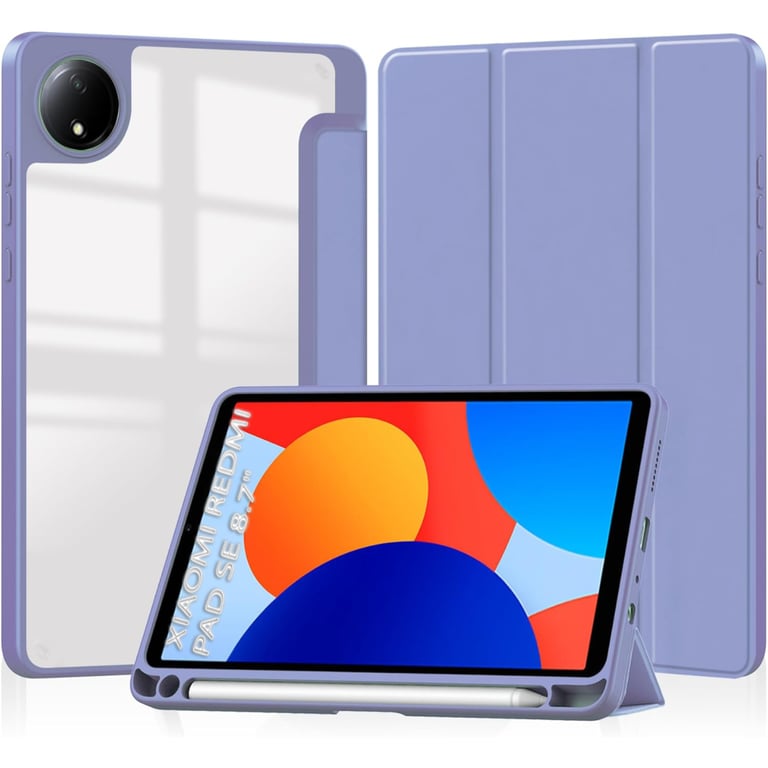 Чохол до планшета BeCover Soft Edge TPU Xiaomi Redmi Pad SE 8.7" Purple (712571) - фото 1