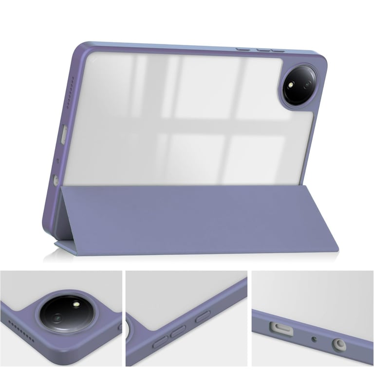 Чохол до планшета BeCover Soft Edge TPU Xiaomi Redmi Pad SE 8.7" Purple (712571) - фото 3