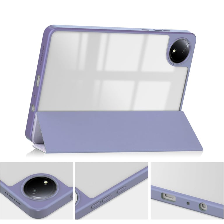 Чохол до планшета BeCover Soft Edge TPU Xiaomi Redmi Pad SE 8.7" Purple Marble (712577) - фото 6