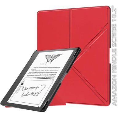 Чохол до електронної книги BeCover Ultra Slim Origami Amazon Kindle Scribe 10.2" Red (712581) - фото 1