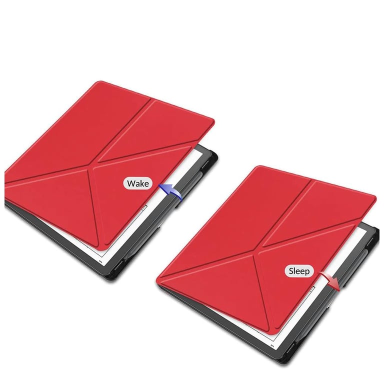 Чохол до електронної книги BeCover Ultra Slim Origami Amazon Kindle Scribe 10.2" Red (712581) - фото 6