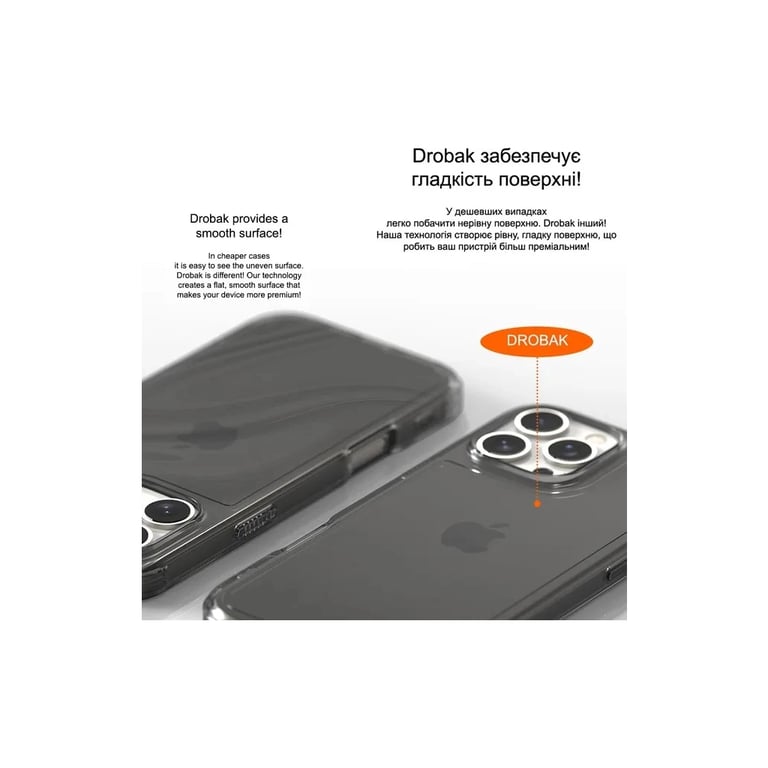 Чохол до мобільного телефона Drobak Acrylic Case with Airbag для Apple iPhone 15 (949405) - фото 3