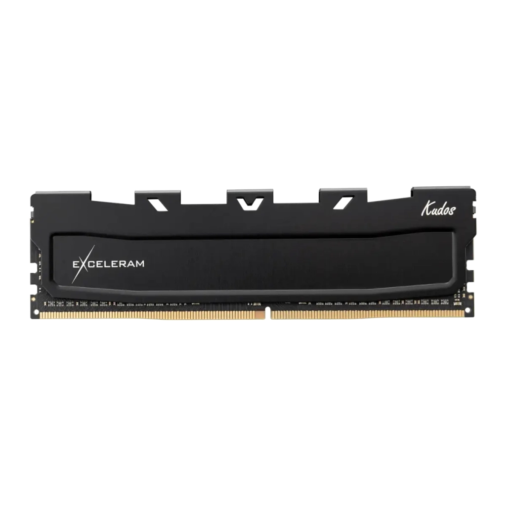 Модуль пам'яті для комп'ютера DDR5 16GB 6400 MHz Black Kudos eXceleram (EK50160643039C) - фото 1