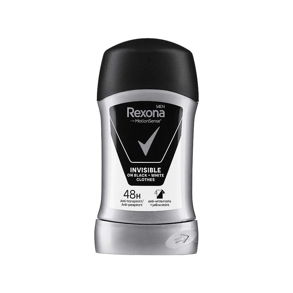 Антиперспірант Rexona Men Невидимий на чорному та білому одязі 50 мл (96097335)