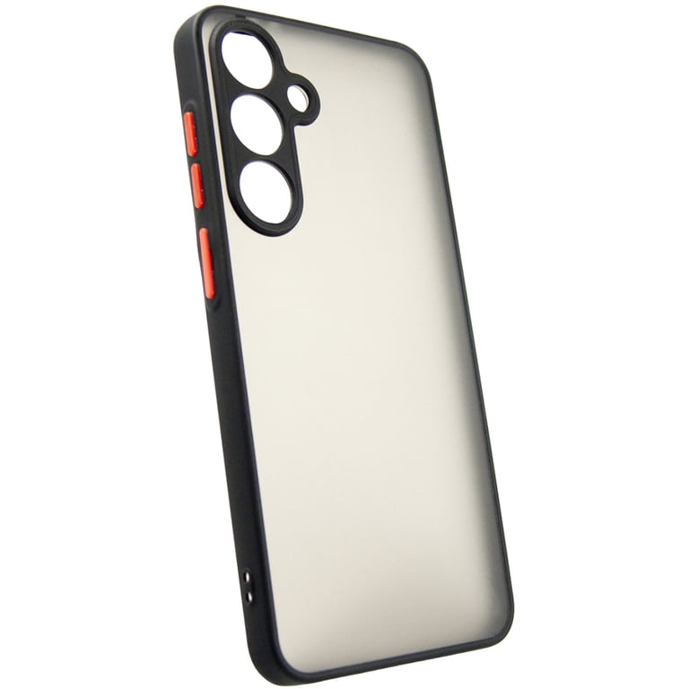 Чохол до мобільного телефона Dengos Matte Samsung Galaxy S24 FE (Black) (DG-TPU-MATT-152) - фото 2