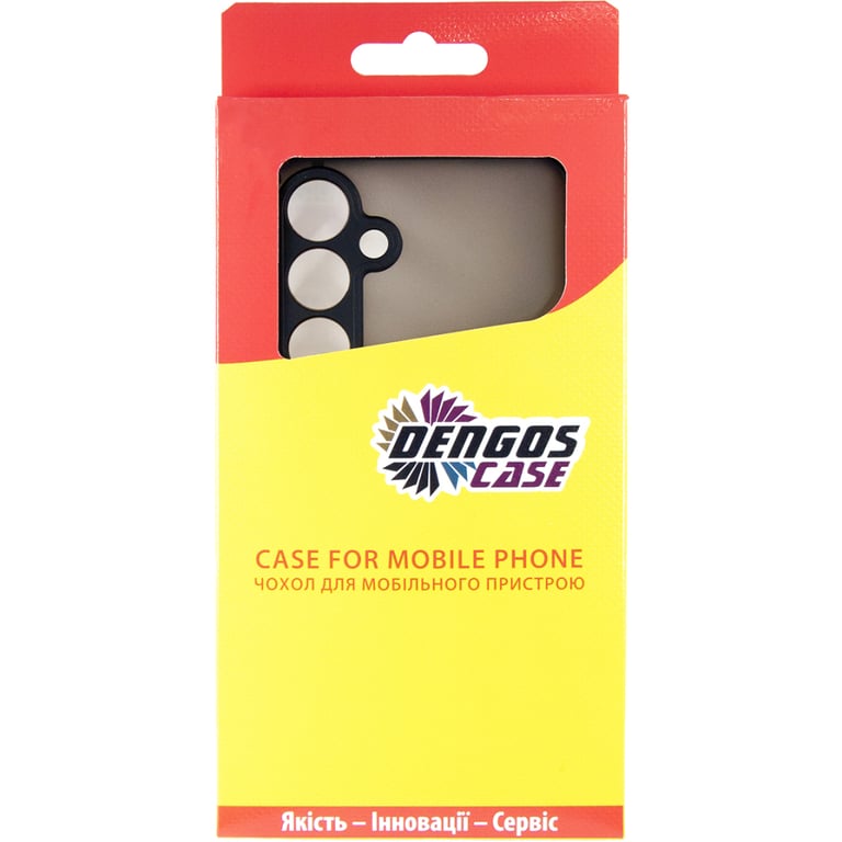 Чохол до мобільного телефона Dengos Matte Samsung Galaxy S24 FE (Black) (DG-TPU-MATT-152) - фото 4