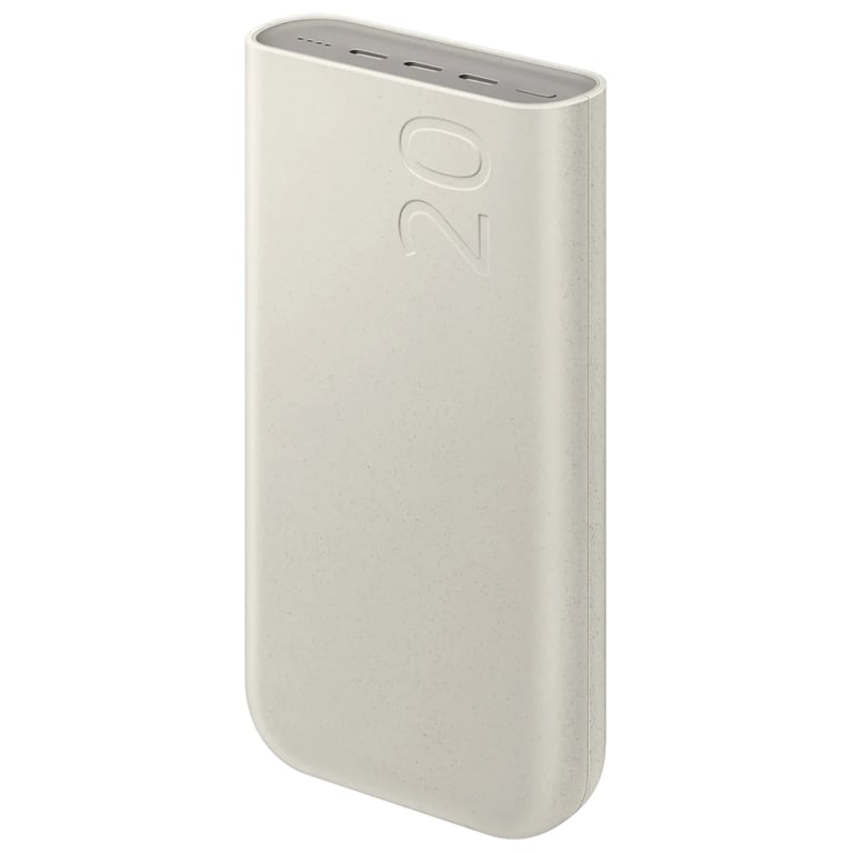 Батарея універсальна Samsung 20000mAh, SuperFastCharge2.0/45W, PD/3.0, PDO/PPS, Beige (EB-P4520XUEGEU) - фото 4