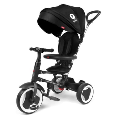 Дитячий велосипед QPlay Rito EVA складаний триколісний дитячий Black (S380-7Black) - фото 1