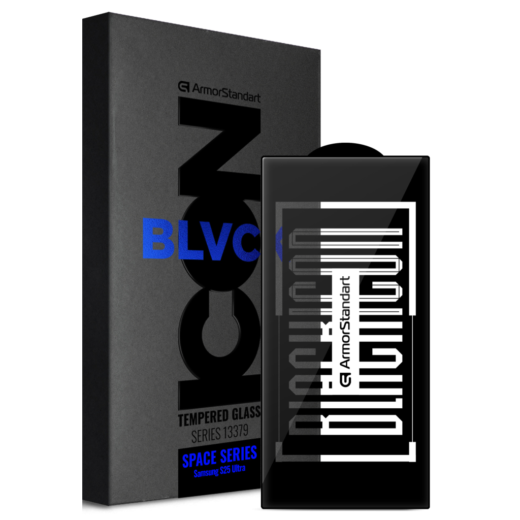 Скло захисне Armorstandart Space Black Icon Samsung S25 Ultra (ARM81880) - фото 1 Скло захисне Armorstandart Space Black Icon Samsung S25 Ultra (ARM81880) - фото 1