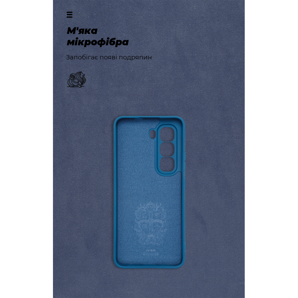 Чохол до мобільного телефона Armorstandart ICON Infinix Hot 50 Pro 4G Camera cover Blue (ARM80973) - фото 4 Чохол до мобільного телефона Armorstandart ICON Infinix Hot 50 Pro 4G Camera cover Blue (ARM80973) - фото 4