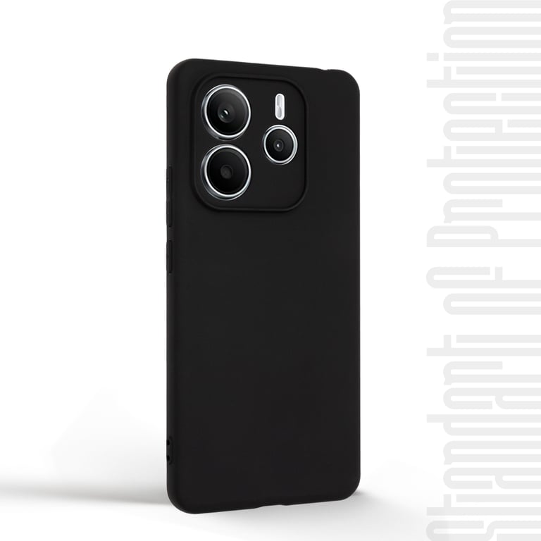 Чохол до мобільного телефона Armorstandart Matte Slim Fit Xiaomi Redmi Note 14 4G Camera cover Black (ARM79723) - фото 2