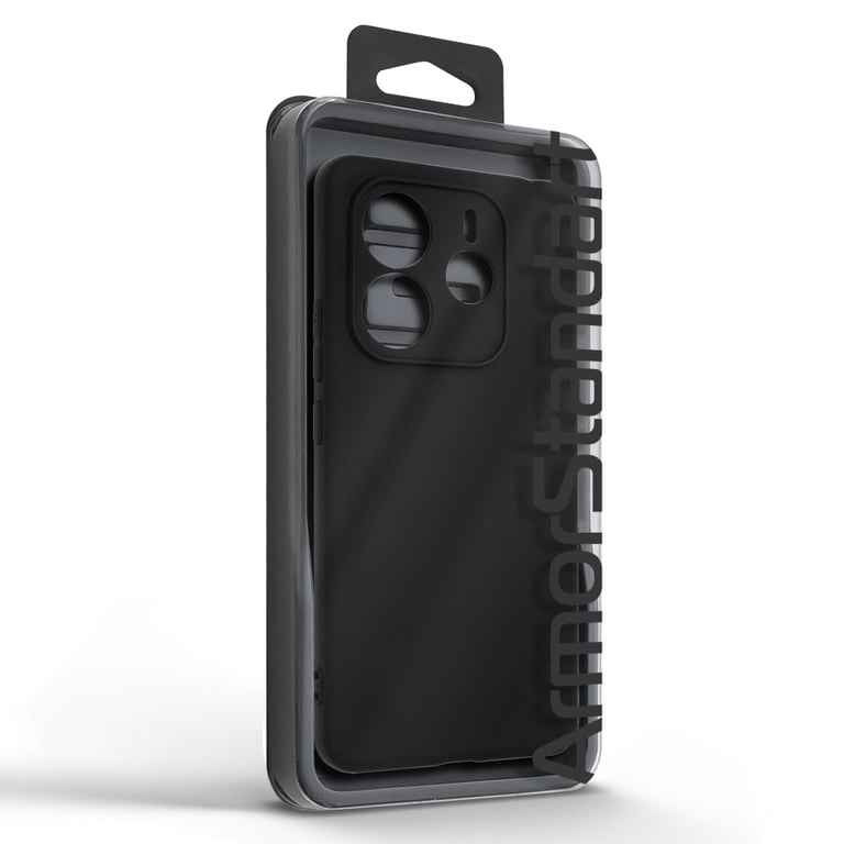 Чохол до мобільного телефона Armorstandart Matte Slim Fit Xiaomi Redmi Note 14 4G Camera cover Black (ARM79723) - фото 5