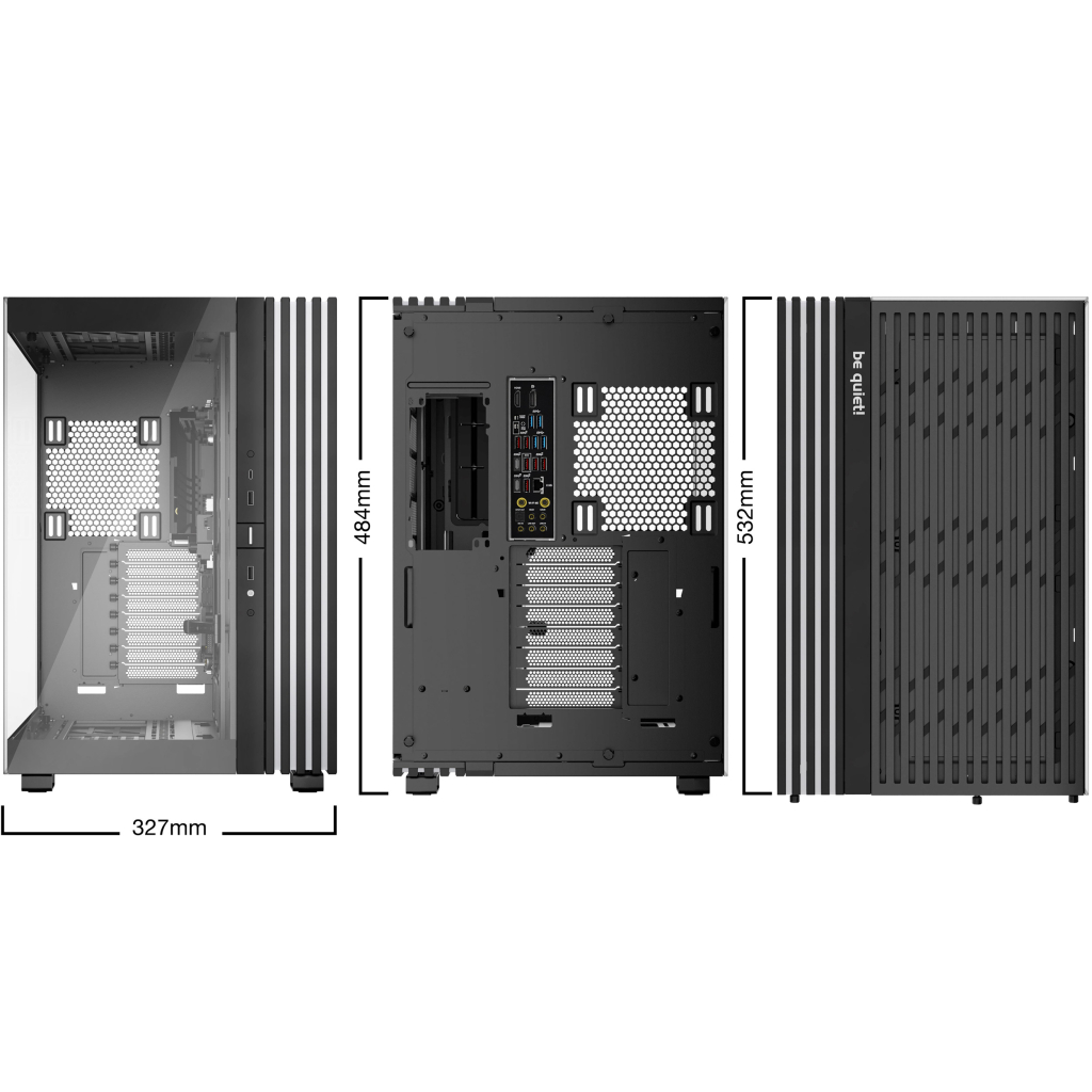 Корпус для ПК Be quiet! LIGHT BASE 900 DX Black (BGW69) - фото 10 Корпус для ПК Be quiet! LIGHT BASE 900 DX Black (BGW69) - фото 10