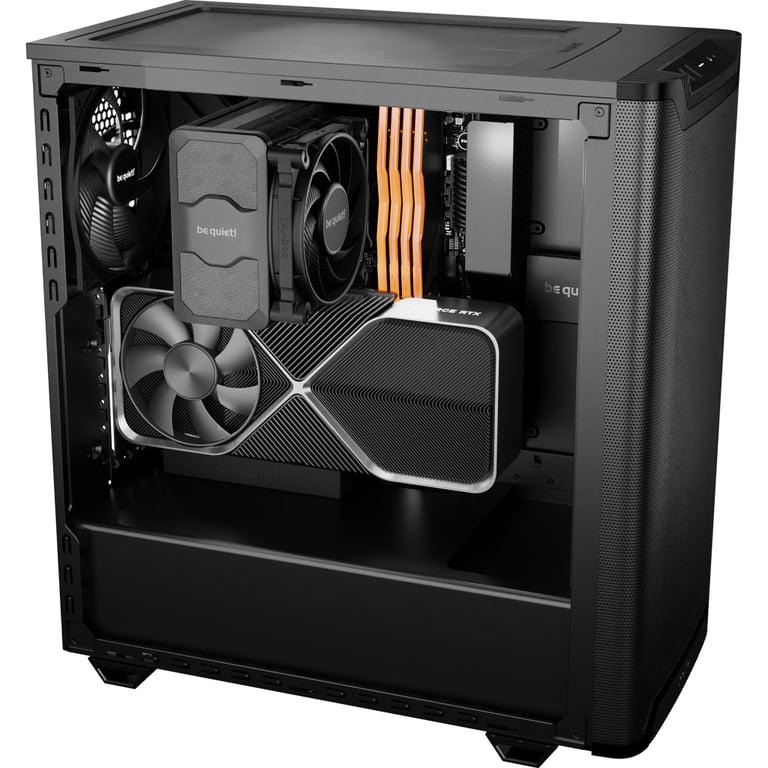 Корпус для ПК Be quiet! PURE BASE 501 Airflow з віконцем,чорний (BGW74) - фото 3