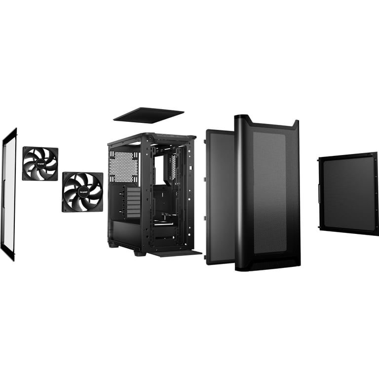 Корпус для ПК Be quiet! PURE BASE 501 Airflow з віконцем,чорний (BGW74) - фото 7