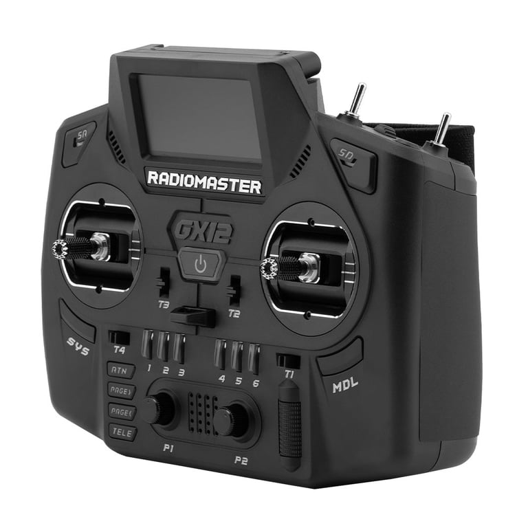 Пульт управління для дрона RadioMaster GX12 radio ExpressLRS Edge XT M2 (HP0157.0094-BLK) - фото 2