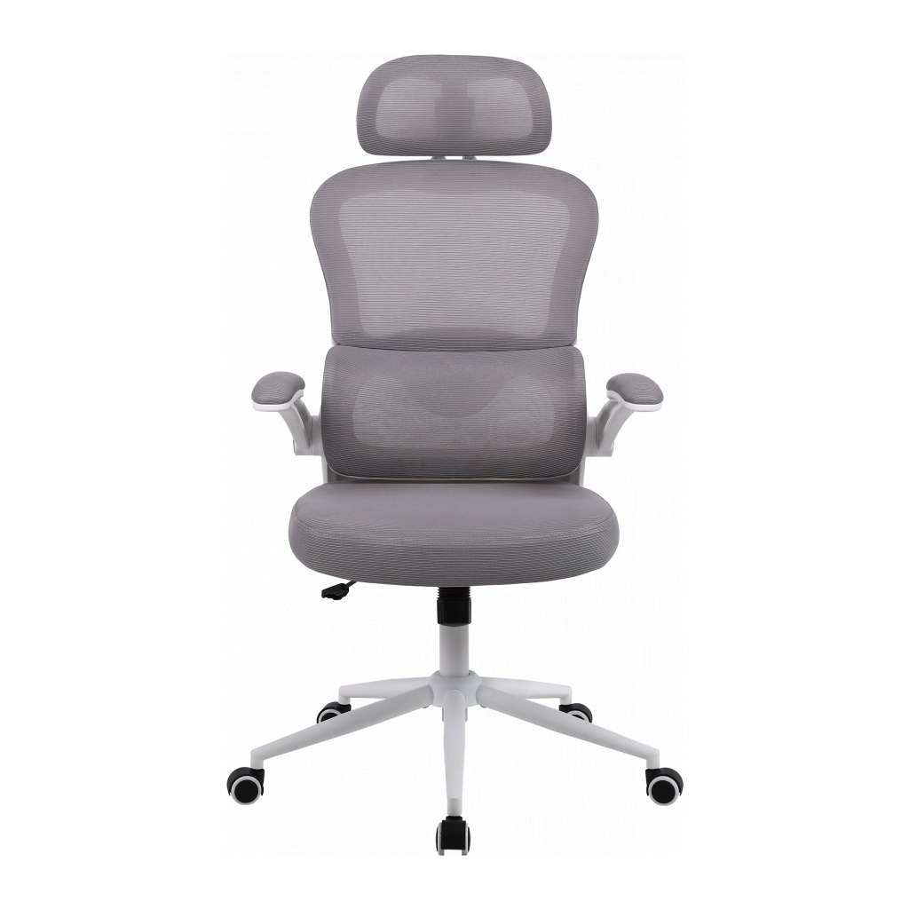 Офісне крісло GT Racer B-5880 White/Gray - фото 3 Офісне крісло GT Racer B-5880 White/Gray - фото 3