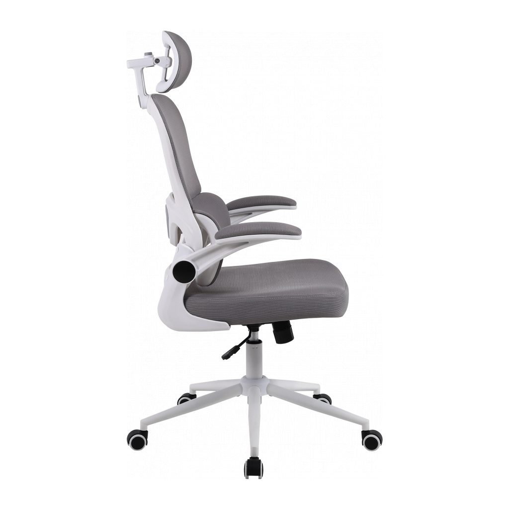 Офісне крісло GT Racer B-5880 White/Gray - фото 4 Офісне крісло GT Racer B-5880 White/Gray - фото 4
