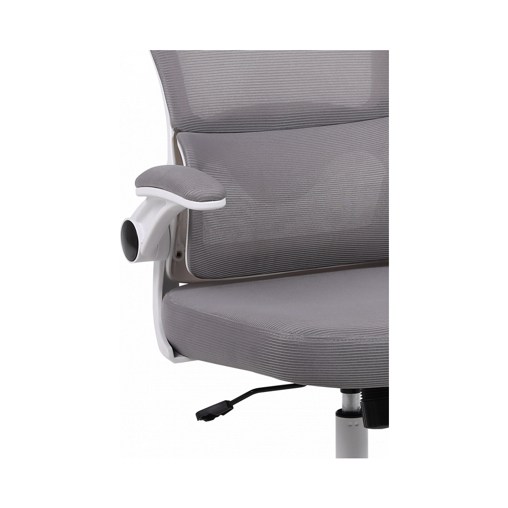 Офісне крісло GT Racer B-5880 White/Gray - фото 6 Офісне крісло GT Racer B-5880 White/Gray - фото 6