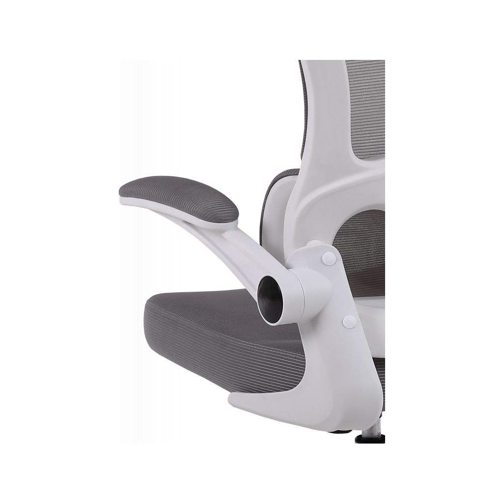 Офісне крісло GT Racer B-5880 White/Gray - фото 7 Офісне крісло GT Racer B-5880 White/Gray - фото 7