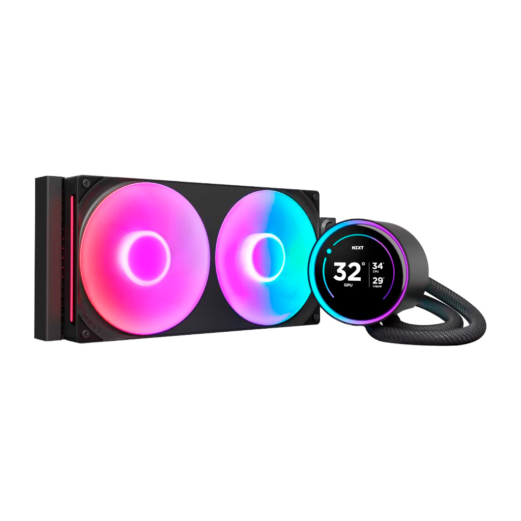 Система рідинного охолодження NZXT Kraken Elite RGB 280mm AIO (RL-KR28E-B2) - фото 1 Система рідинного охолодження NZXT Kraken Elite RGB 280mm AIO (RL-KR28E-B2) - фото 1