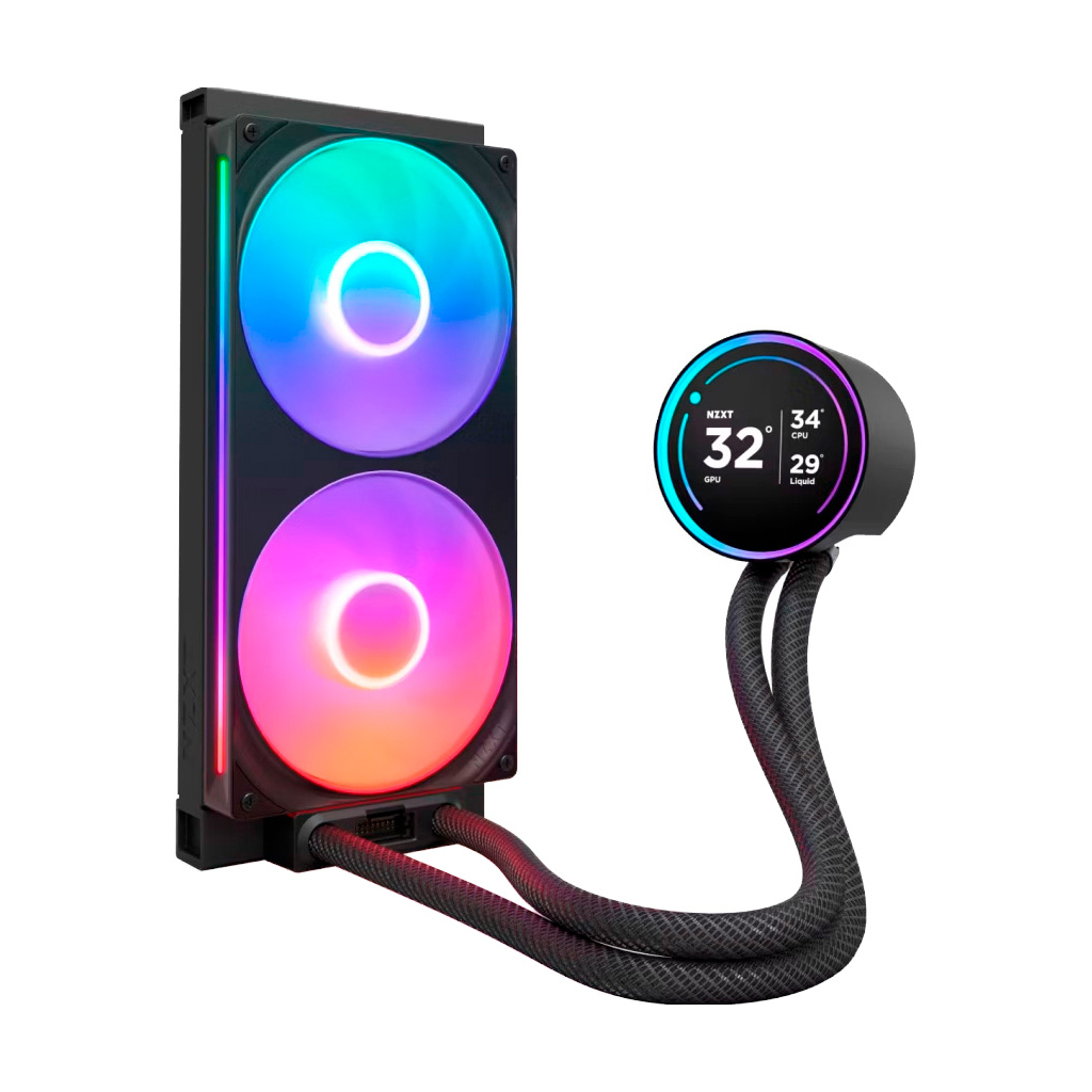 Система рідинного охолодження NZXT Kraken Elite RGB 280mm AIO (RL-KR28E-B2) - фото 2 Система рідинного охолодження NZXT Kraken Elite RGB 280mm AIO (RL-KR28E-B2) - фото 2