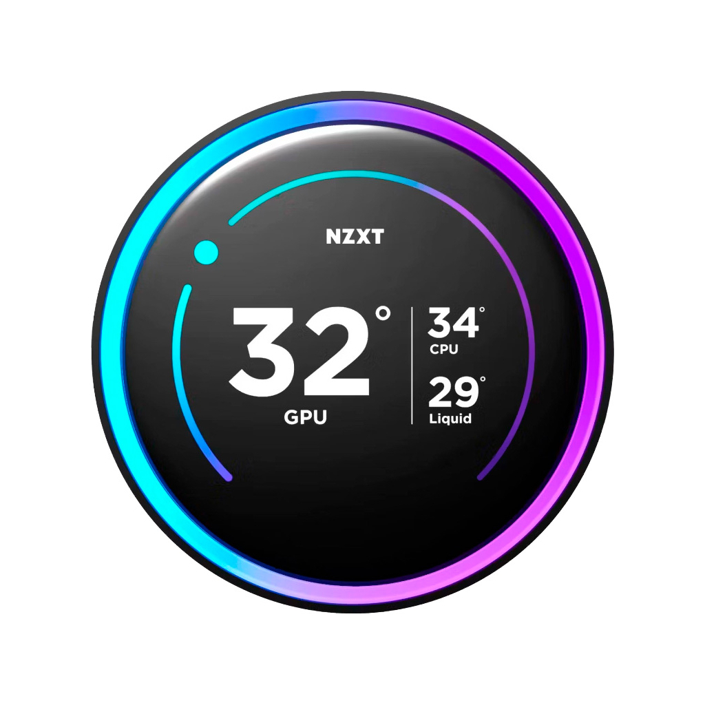 Система рідинного охолодження NZXT Kraken Elite RGB 280mm AIO (RL-KR28E-B2) - фото 3 Система рідинного охолодження NZXT Kraken Elite RGB 280mm AIO (RL-KR28E-B2) - фото 3