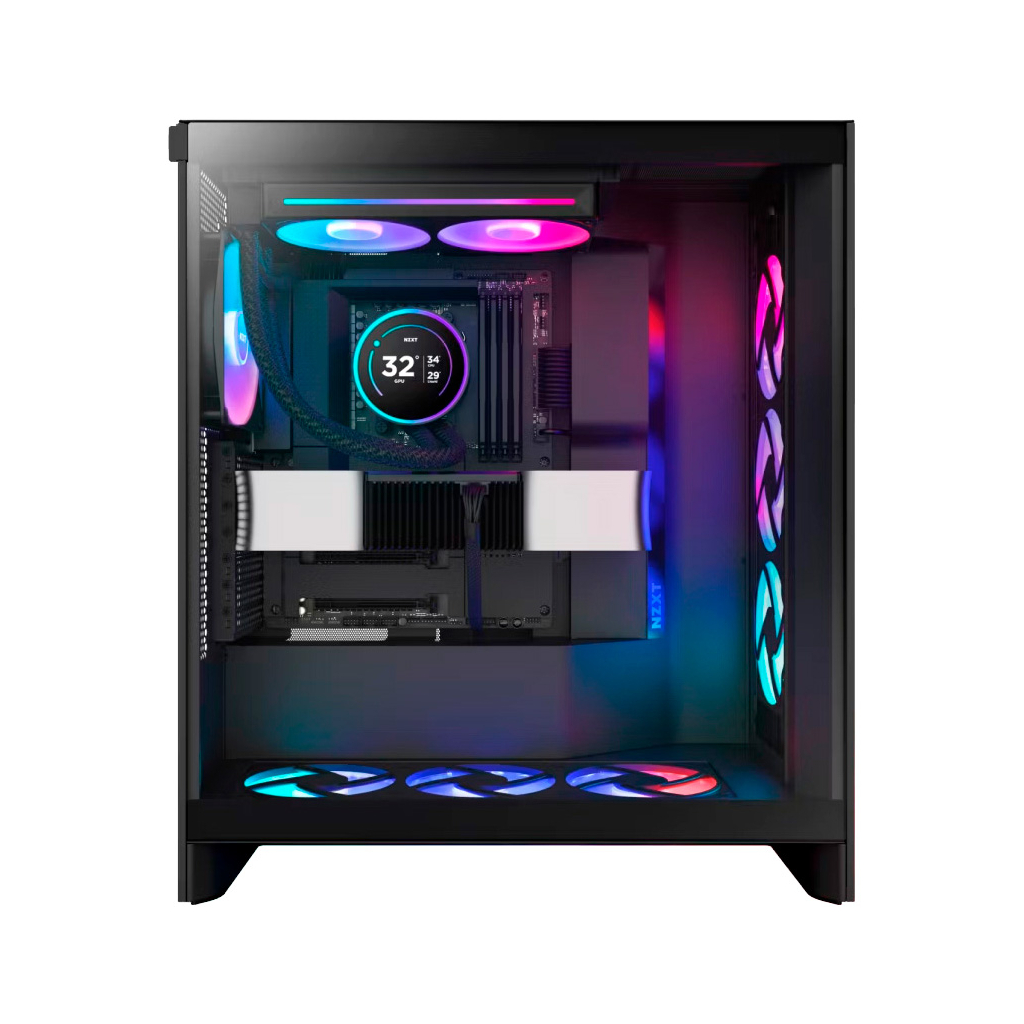 Система рідинного охолодження NZXT Kraken Elite RGB 280mm AIO (RL-KR28E-B2) - фото 7 Система рідинного охолодження NZXT Kraken Elite RGB 280mm AIO (RL-KR28E-B2) - фото 7