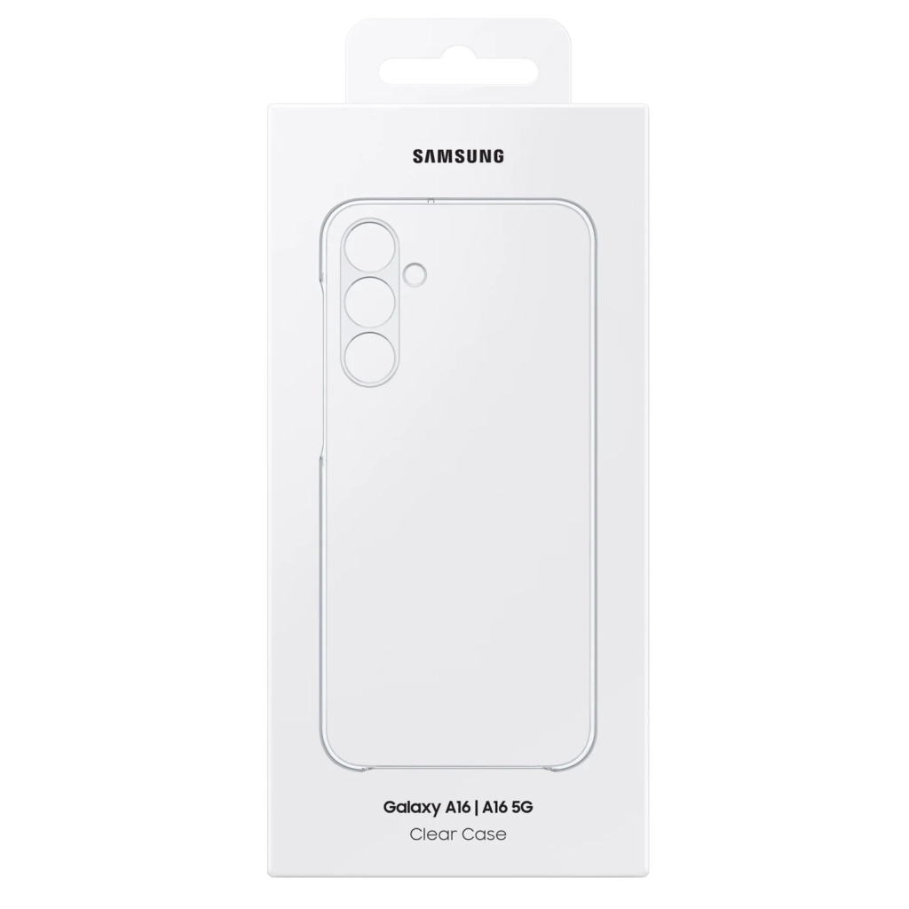 Чохол до мобільного телефона Samsung Soft Clear Cover Samsung Galaxy A16 Transparent (EF-QA166CTEGWW) - фото 6 Чохол до мобільного телефона Samsung Soft Clear Cover Samsung Galaxy A16 Transparent (EF-QA166CTEGWW) - фото 6