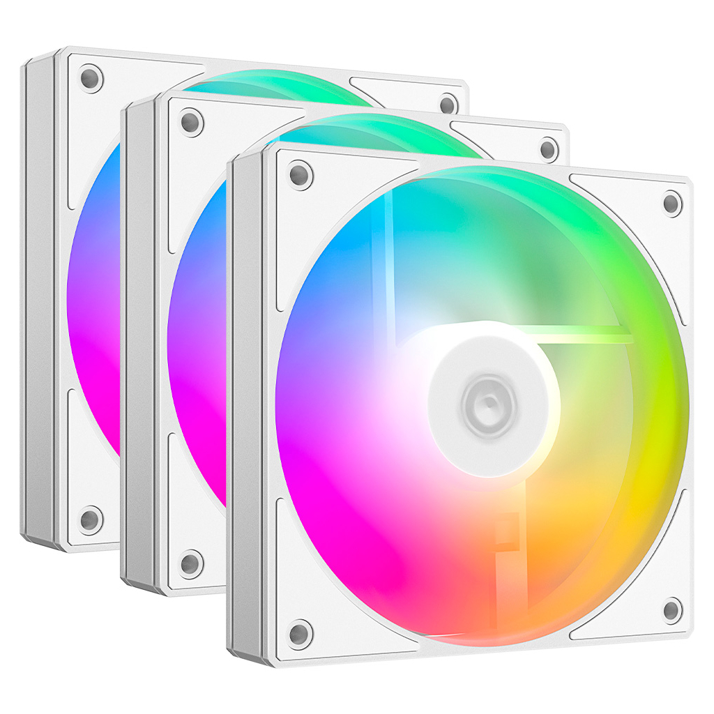 Кулер до корпусу ID-Cooling AS-120-ARGB-W TRIO Кулер до корпусу ID-Cooling AS-120-ARGB-W TRIO