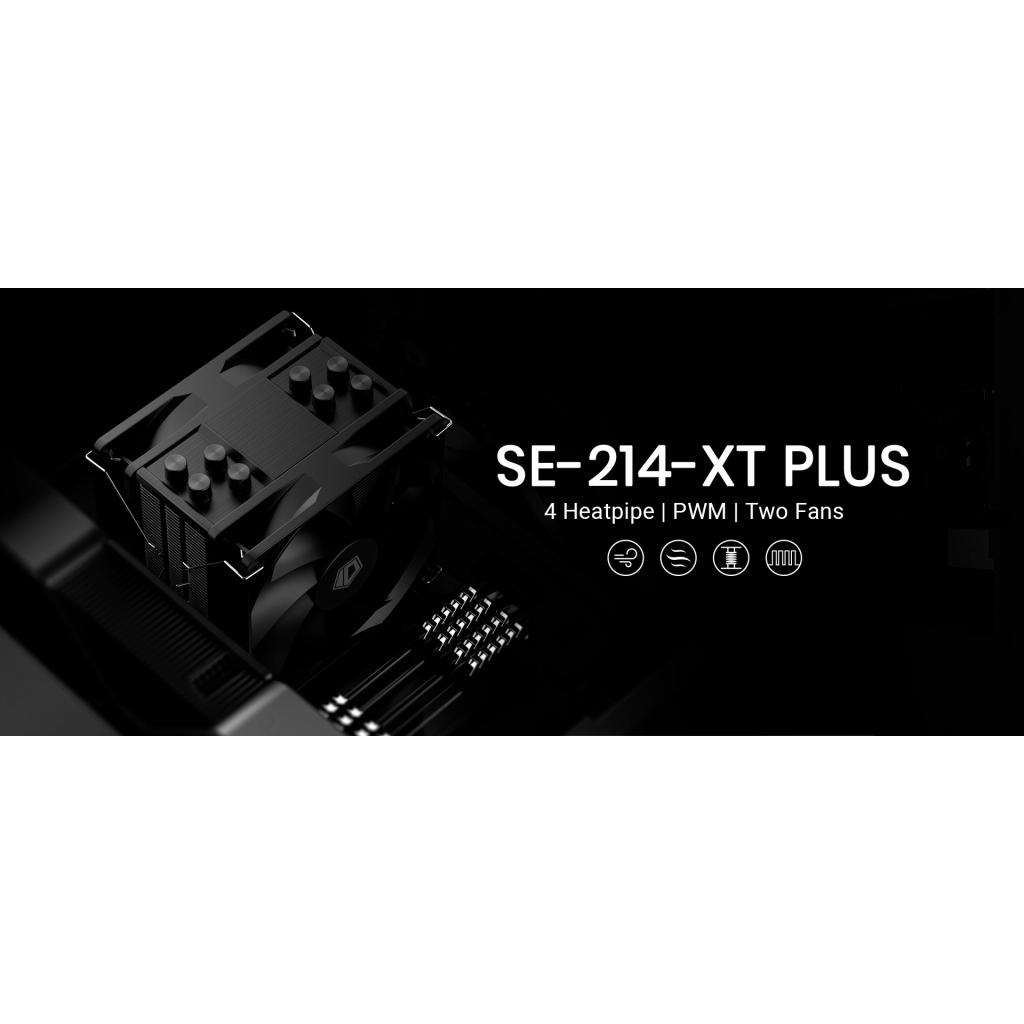 Кулер до процесора ID-Cooling SE-214-XT Plus - фото 9 Кулер до процесора ID-Cooling SE-214-XT Plus - фото 9