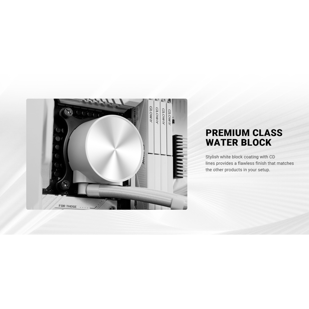 Система рідинного охолодження ID-Cooling FX240 Pro White - фото 10 Система рідинного охолодження ID-Cooling FX240 Pro White - фото 10