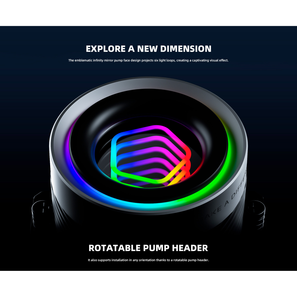 Система рідинного охолодження ID-Cooling FX360 INF - фото 10 Система рідинного охолодження ID-Cooling FX360 INF - фото 10