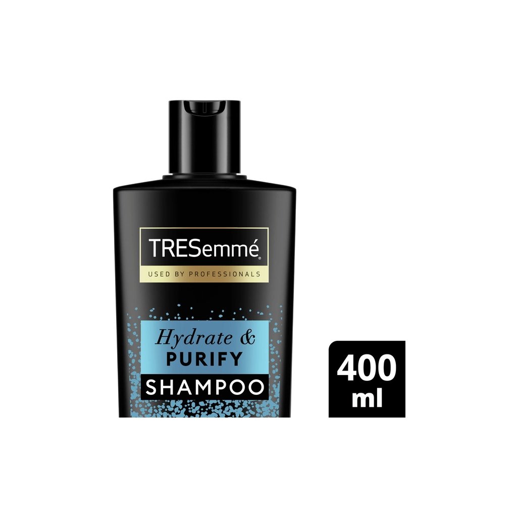 Шампунь Tresemme Hydrate & Purify Зволожувальний 400 мл (8710847974427) - фото 3 Шампунь Tresemme Hydrate & Purify Зволожувальний 400 мл (8710847974427) - фото 3