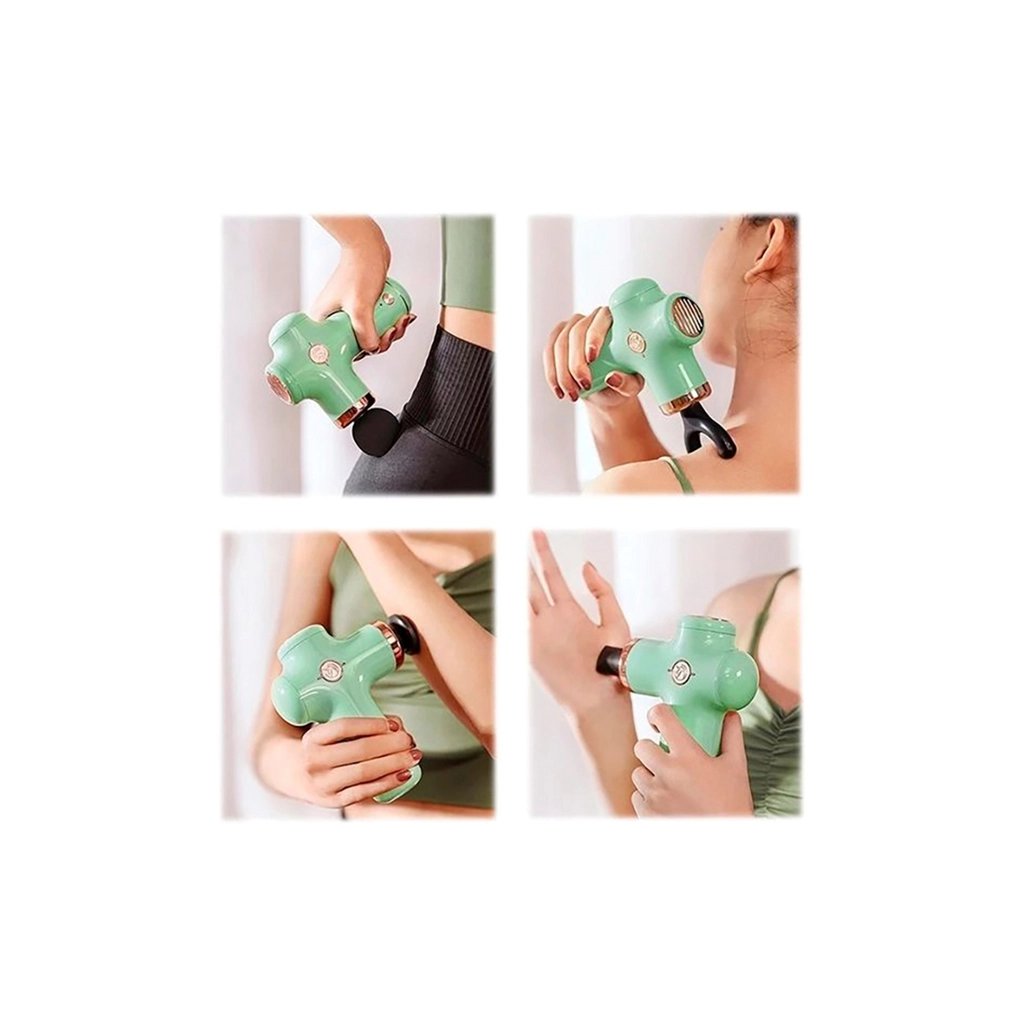 Масажер Xiaomi YESOUL Massage Gun (MG-11 Green) - фото 8 Масажер Xiaomi YESOUL Massage Gun (MG-11 Green) - фото 8