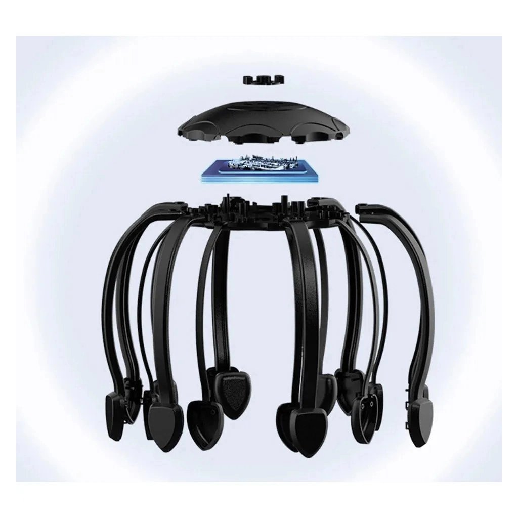 Масажер Xiaomi YMi Head Massager 4 motor Black - фото 4 Масажер Xiaomi YMi Head Massager 4 motor Black - фото 4