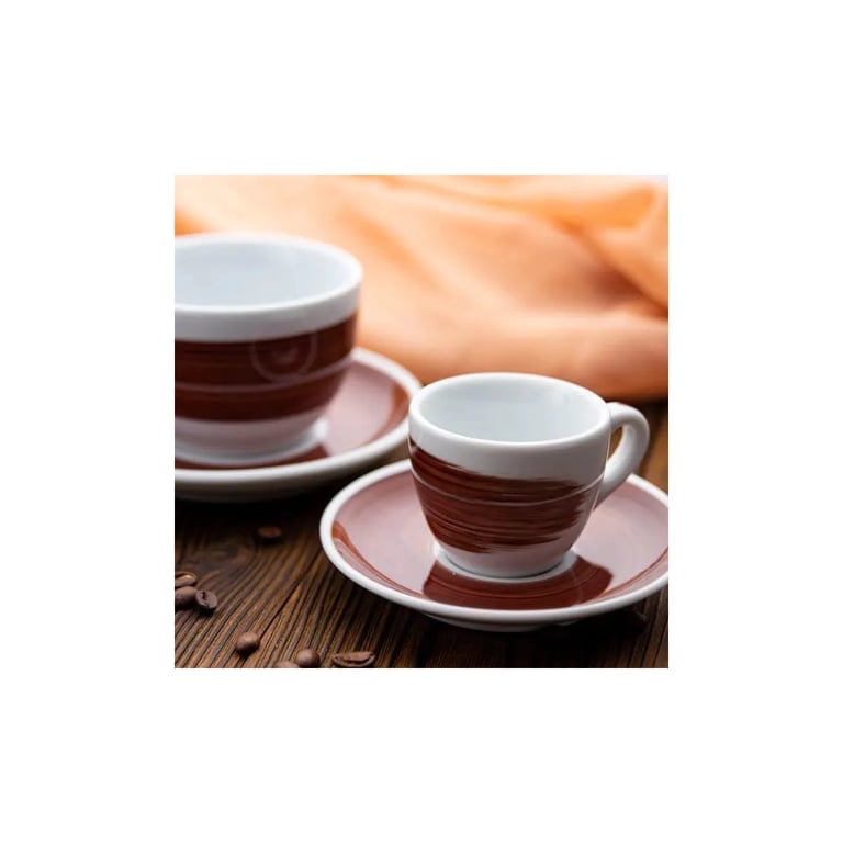 Чашка Ancap cappuccino large 260 мл, серія Verona Millecolori Brown (35130) - фото 3