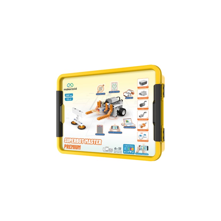 Конструктор Makerzoid Superbot Master Premium (MKZ-SPB-MS) - фото 1