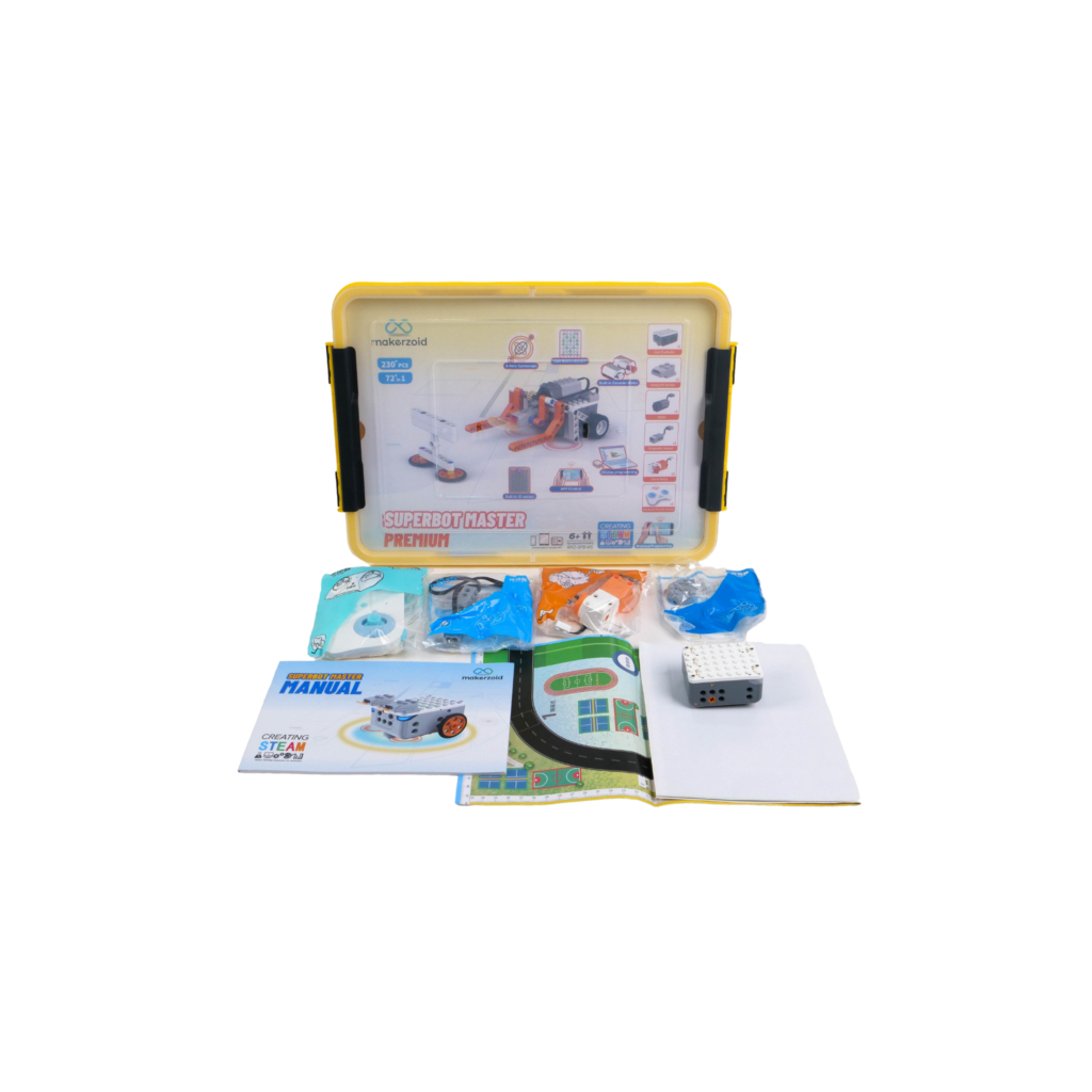 Конструктор Makerzoid Superbot Master Premium (MKZ-SPB-MS) - фото 9 Конструктор Makerzoid Superbot Master Premium (MKZ-SPB-MS) - фото 9