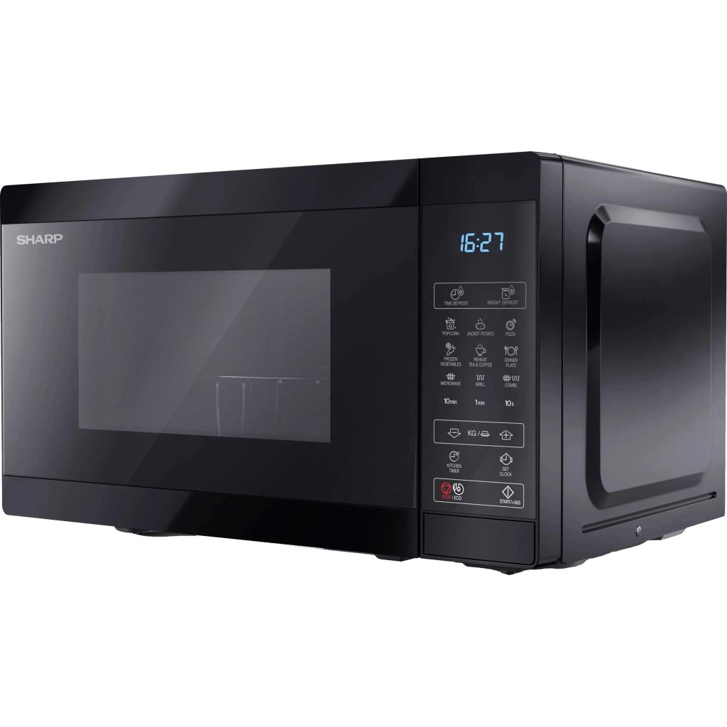 Мікрохвильова піч Sharp YC-MG02E-B - фото 3 Мікрохвильова піч Sharp YC-MG02E-B - фото 3