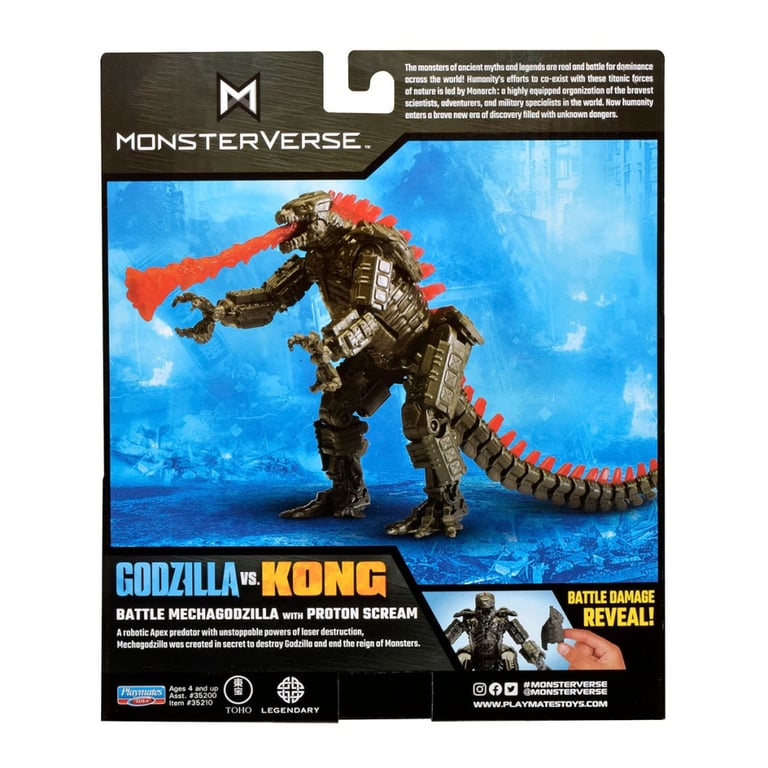 Фігурка Godzilla vs. Kong Мехаґодзілла з протонним променем 15 см (35210) - фото 8