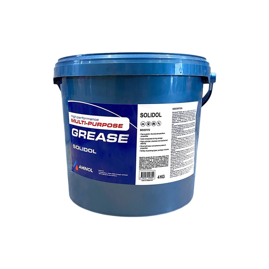 Мастило автомобільне Aminol Солідол пластик(4кг) (АМ171301) - фото 1