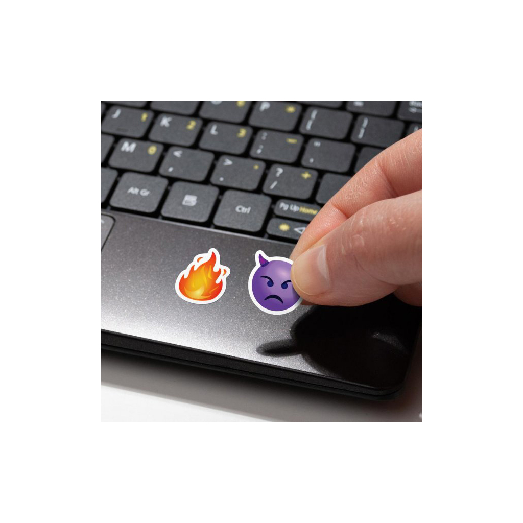 Наклейка на клавіатуру SampleZone непрозора чорна, біло-жовта (SZ-BK-YS) - фото 4 Наклейка на клавіатуру SampleZone непрозора чорна, біло-жовта (SZ-BK-YS) - фото 4